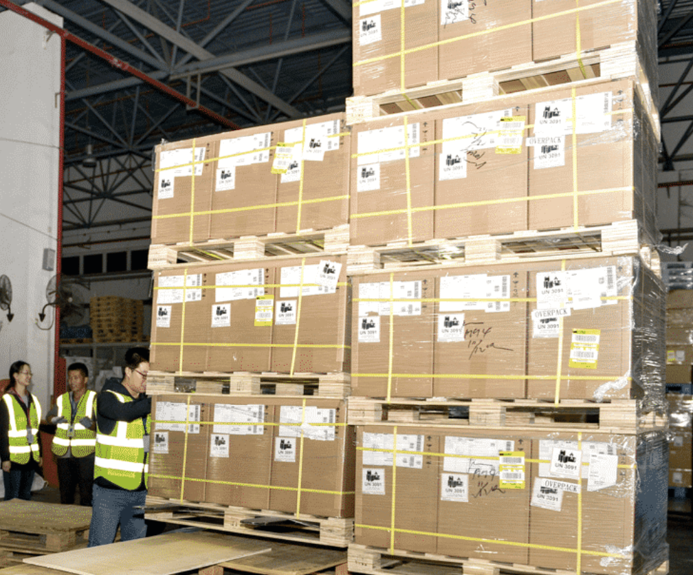 Packaging and shipping